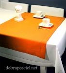 Serweta z mereżką 85/85 lnianopodobna Pomarańczowa